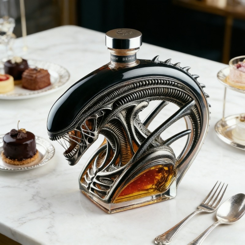Glass Decanter Whiskey - Decantador de Whisky em Forma de