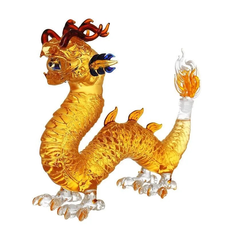 Glass Decanter Whiskey - Decantador de uísque do zodíaco chinês