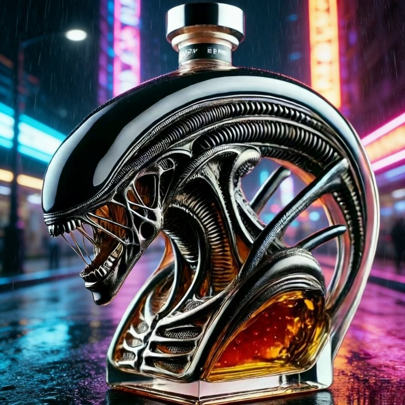 Decantador de Whisky em Forma  - Glass Decanter Whiskey avaliação e preço