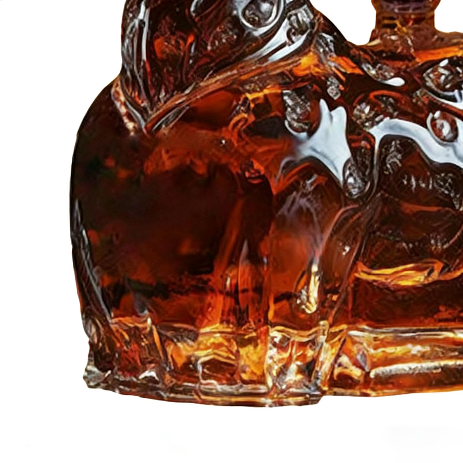 Decanters para álcool engraçad - Glass Decanter Whiskey avaliação e preço