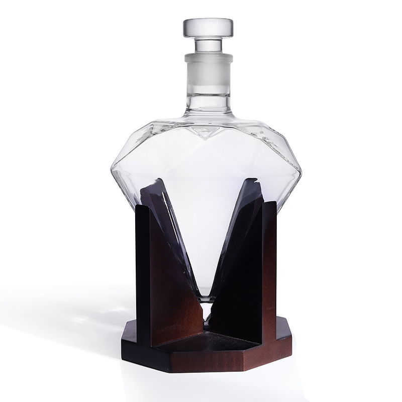 Decantador de Whisky com Corte - Glass Decanter Whiskey avaliação e preço