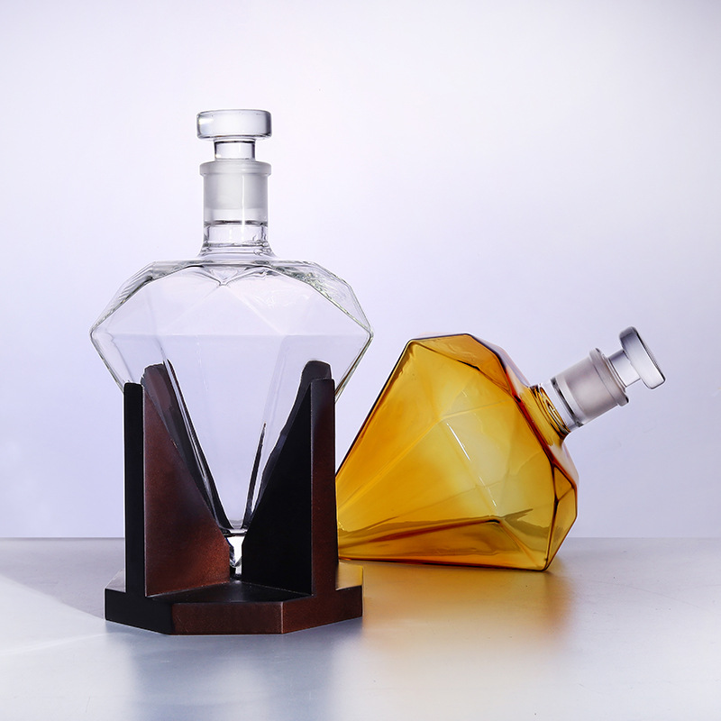 Decantador de Whisky com Corte - Glass Decanter Whiskey avaliação e preço