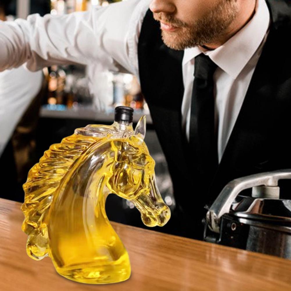 Garrafa de uísque gravada form - Glass Decanter Whiskey avaliação e preço