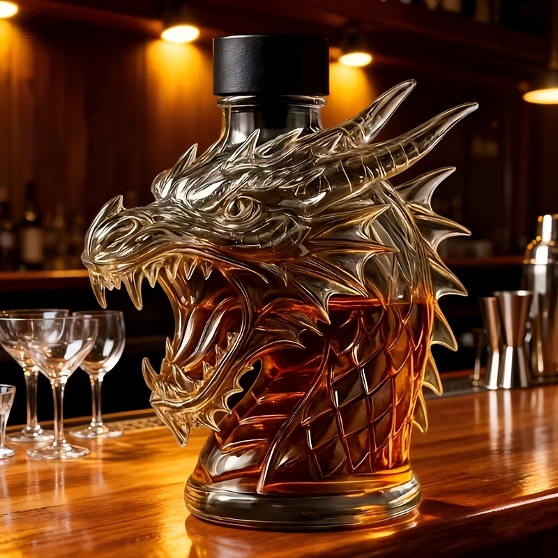 Decantador de Vinho em Forma d - Glass Decanter Whiskey avaliação e preço