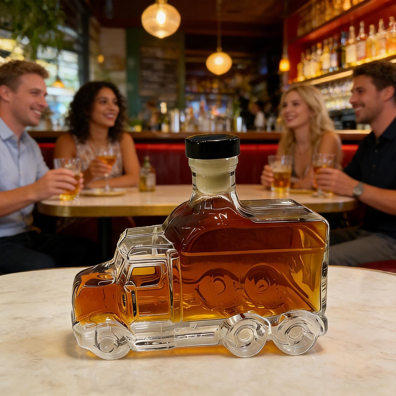 Decanter de Uísque/Bourbon de  - Glass Decanter Whiskey avaliação e preço