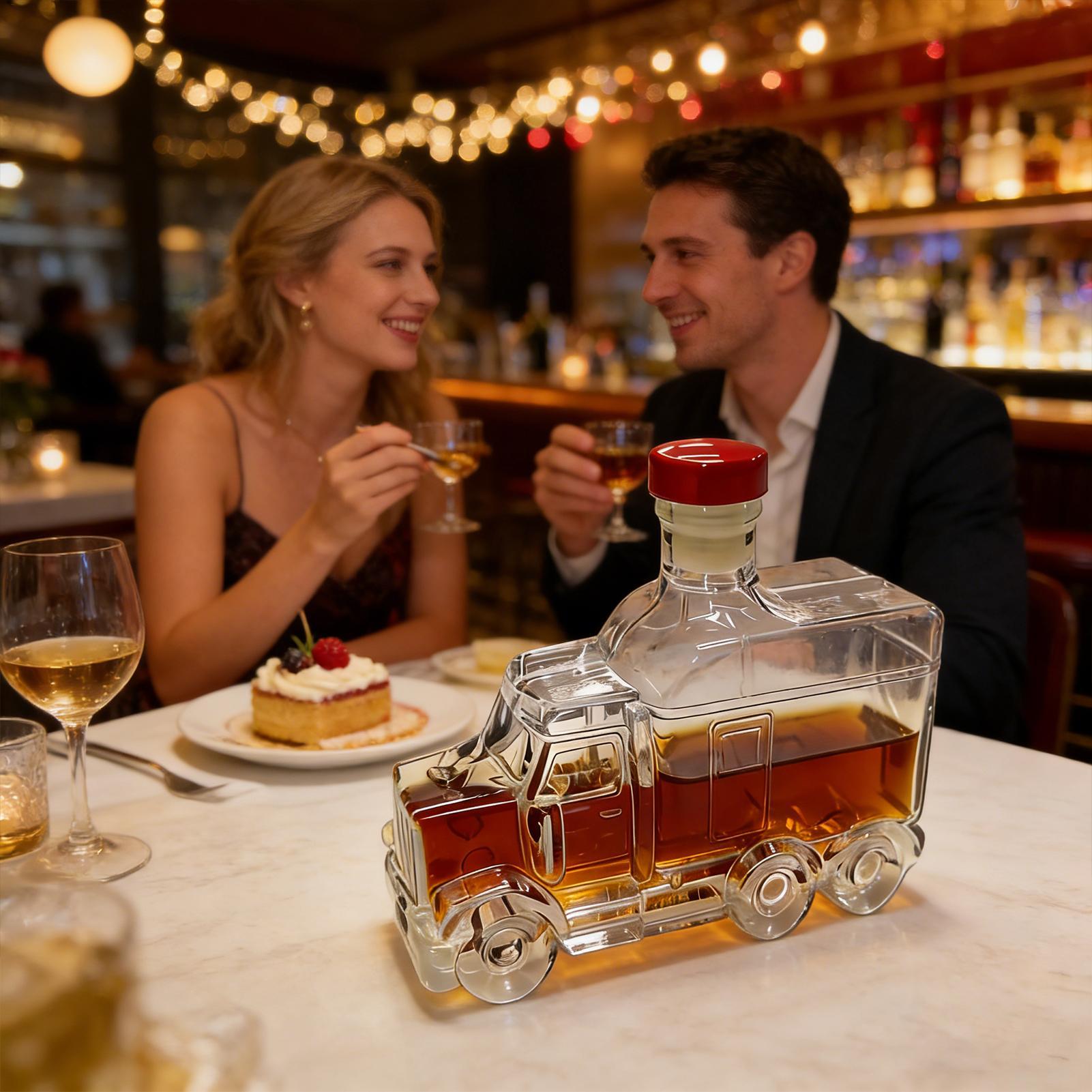 Decanter de Uísque/Bourbon de  - Glass Decanter Whiskey avaliação e preço