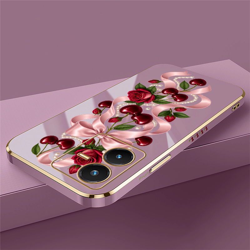 Capa Bow Cherry para Vivo Y28  - Vivo Y28 avaliação e preço