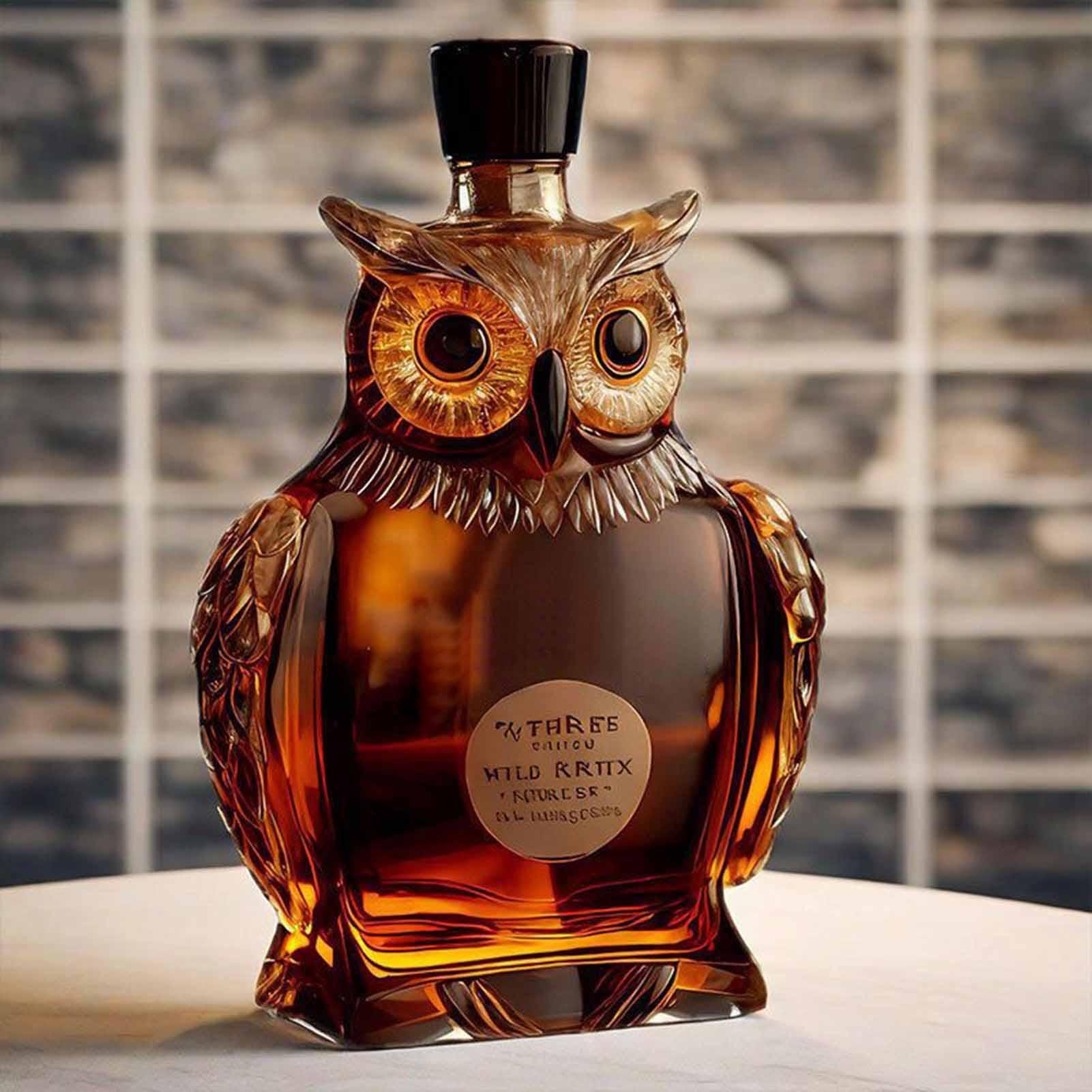 Decantador de Bar em Formato d - Glass Decanter Whiskey avaliação e preço